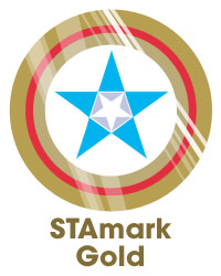 STAmark Badge Gold